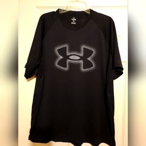 Under Armour Black Short Sleeve Performance Tee Polyester